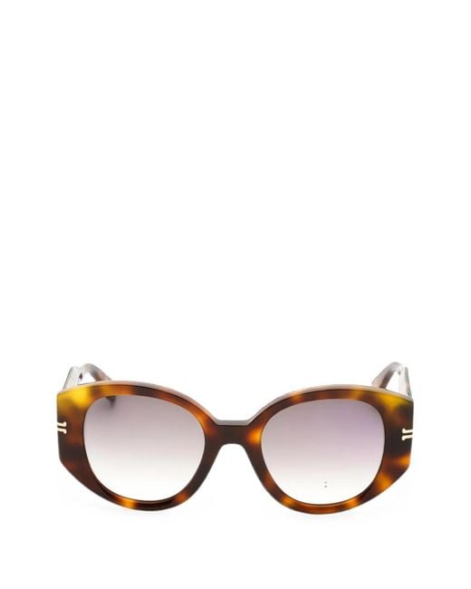 Marc Jacobs Brown Cat-Eye Sunglasses