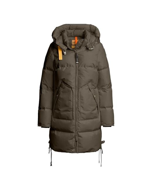 Parajumpers Brown Long Bear Hooded Parka