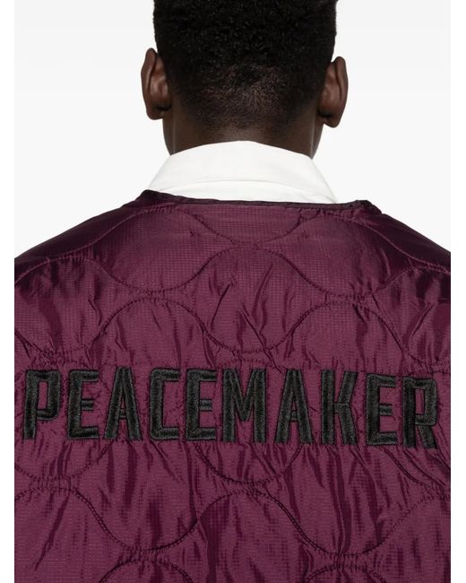 OAMC Purple Combat Liner Onion-Quilted Jacket for men