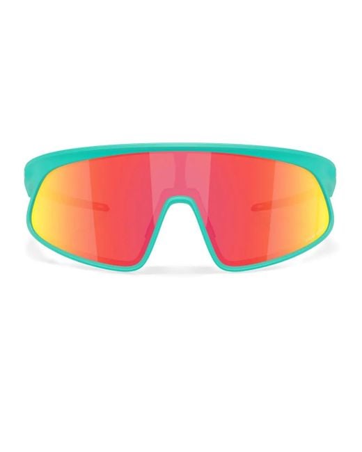 Oakley Pink Matte Shield Sunglasses