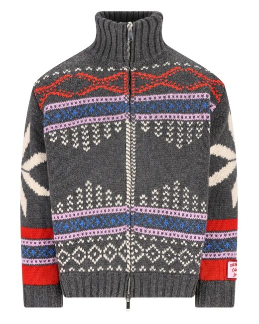 Giada Benincasa Vest Met Rits in het Gray