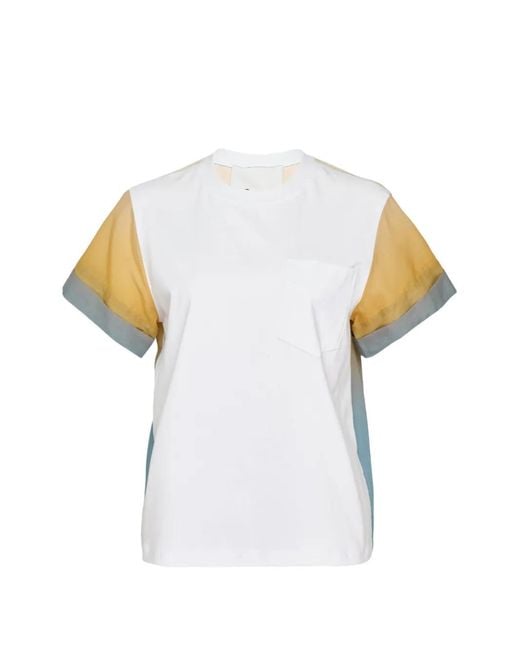 3.1 Phillip Lim White Chest-Pocket T-Shirt