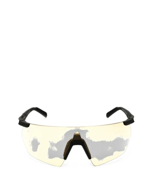 Adidas Natural Sp0062 Geometric-Frame Sunglasses