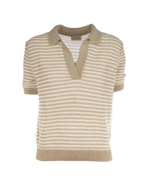Paul & Shark Natural Striped Sweater