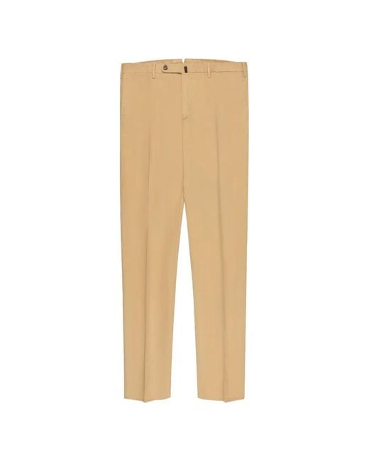 Incotex Natural Chinolino Trousers for men