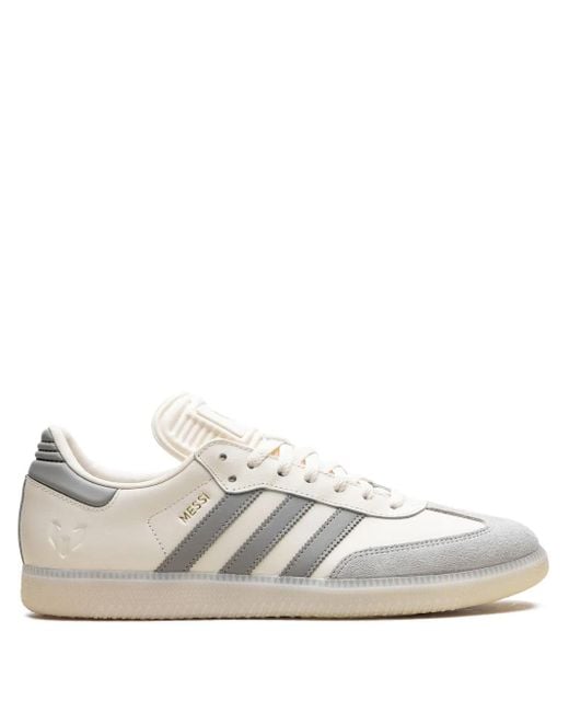 Adidas White Samba "Lionel Messi for men