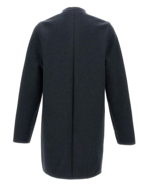 Rier Blue Buttoned Coat for men