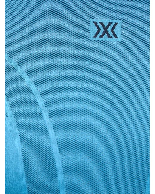 X Bionic T-Shirt Mit Logo-Patch in Blue für Herren