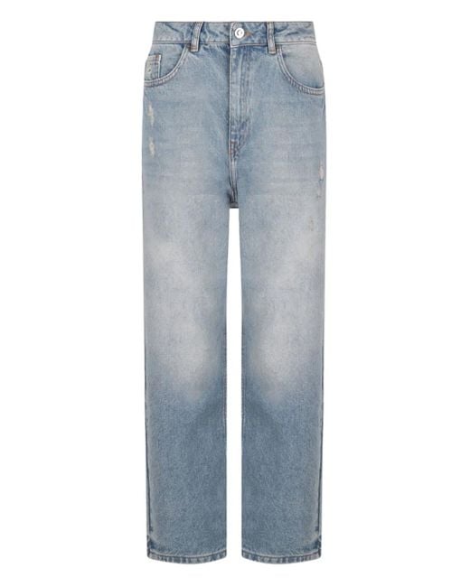 Caractere Blue Jeans mit Logo-Patch