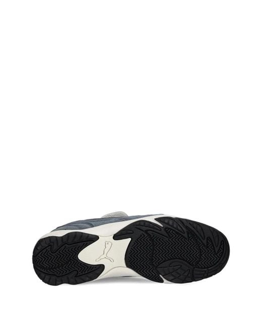 PUMA Gray Quilted Sneakers for men
