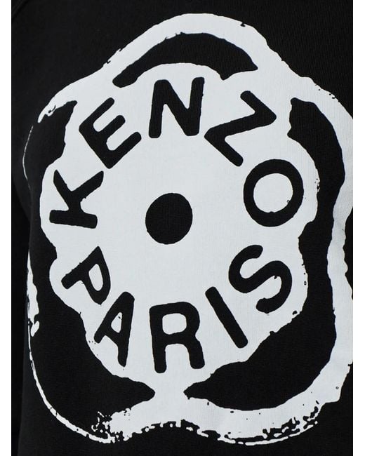 KENZO Black Logo Print Sweater