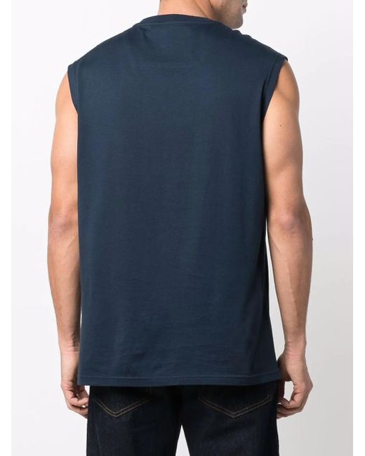 メンズ Philipp Plein Iconic Plein タンクトップ Blue