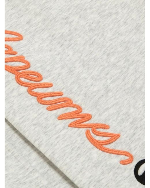 Aape By A Bathing Ape White Embroidered-Logo Shorts for men