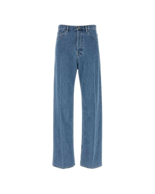 Valentino Garavani Blue Wide-Leg Jeans for men