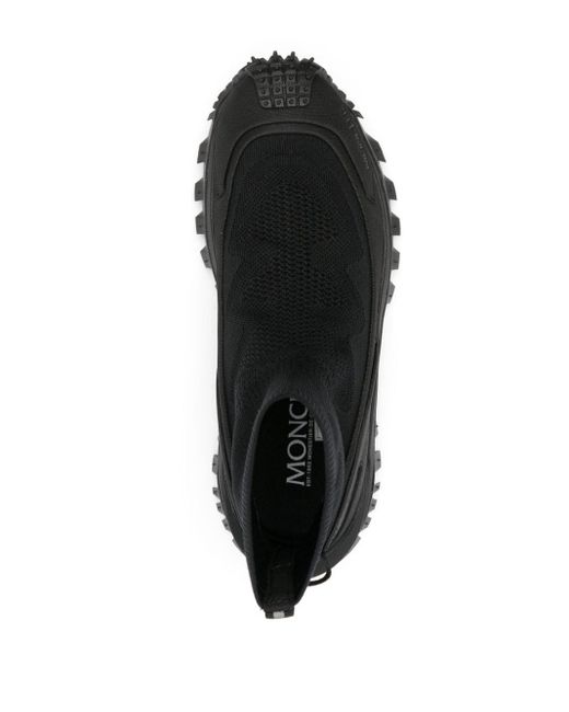 Sneakers trailgrip knit in nylon 45mm di Moncler in Black da Uomo