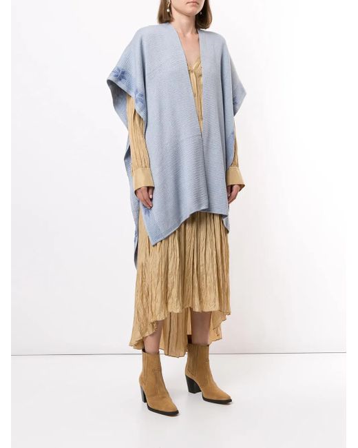 Voz Blue Wangülen Duster Poncho