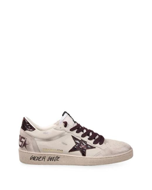 Golden Goose Deluxe Brand Natural Ball Star Sneakers for men