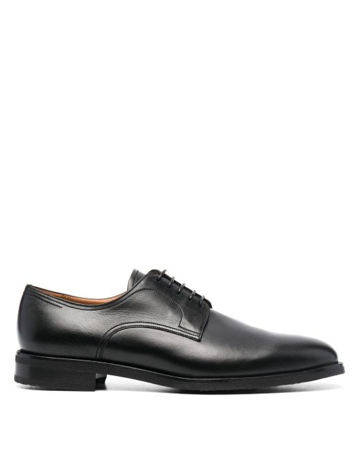 Bally Leather Lace-up Shoes in Black for Men - Lyst