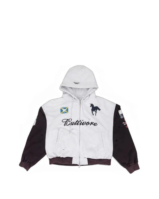 Sudadera Buttivore Con Capucha Protocol Index de hombre de color White
