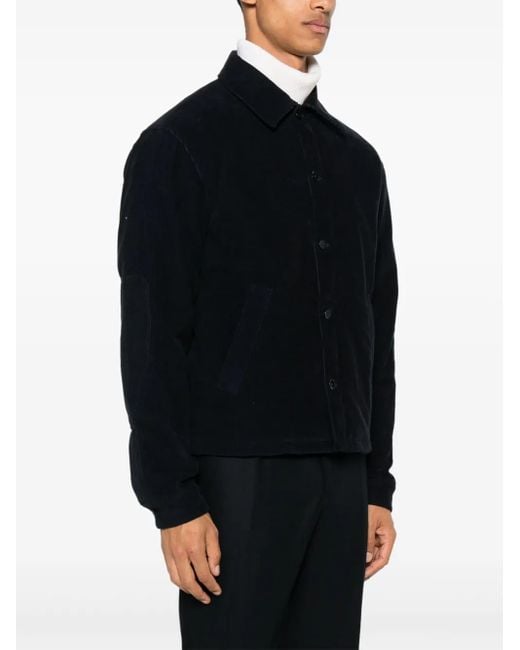 Fursac Black Denim Jacket for men