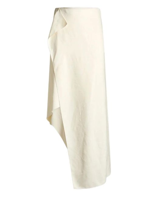 Gonna Midi Asimmetrica di Etro in White