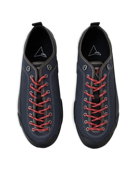 Roa Blue Tuff Lace-Up Sneakers for men
