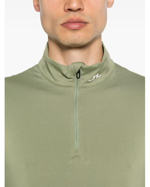 J.Lindeberg Tour Midi-Layer in Green für Herren