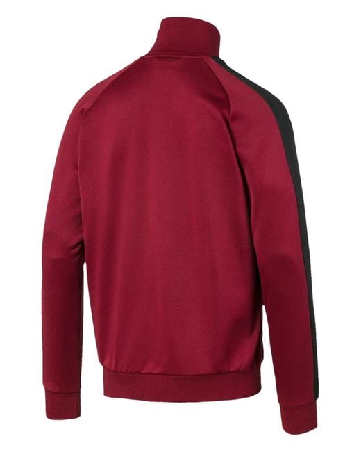 PUMA Red Iconic T7 Track Jacket for men
