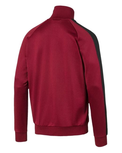 PUMA Red Iconic T7 Track Jacket for men