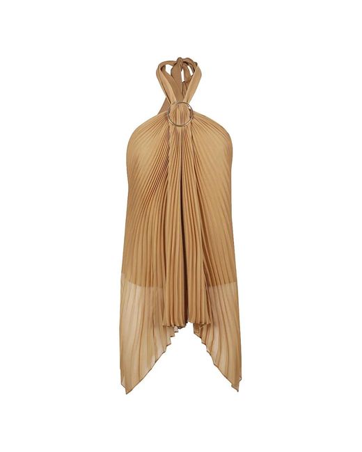 Max Mara Natural Ring-Detail Top