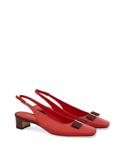 Ferragamo Red Ferragamo Sandals