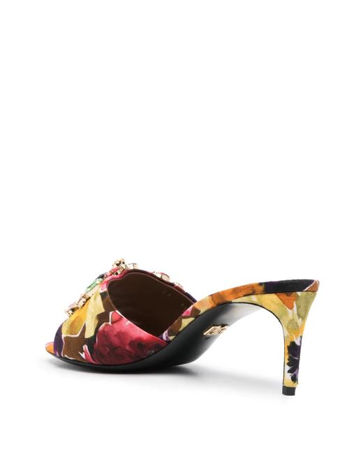 Dolce & Gabbana Pink Chic Sandals For