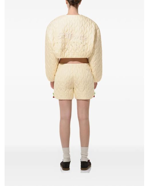 Anouki Natural Quilted Shorts