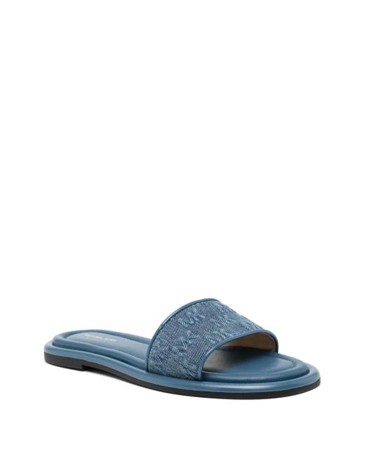 MICHAEL Michael Kors Blue Dana Denim Sandals