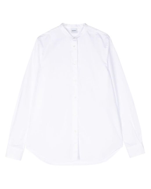 Camisa de popelina Aspesi de color White