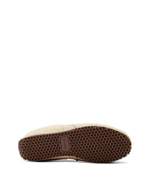 Axel Arigato White Slow Lace-Up Suede Mules