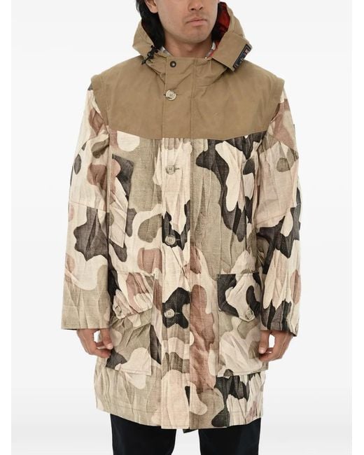 Woolrich Natural Griffin Loveland Camouflage-Pattern Parka for men