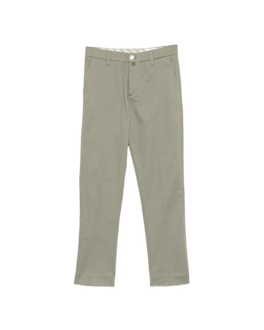 Jacob Cohen Gray John Regular-Fit Trousers for men