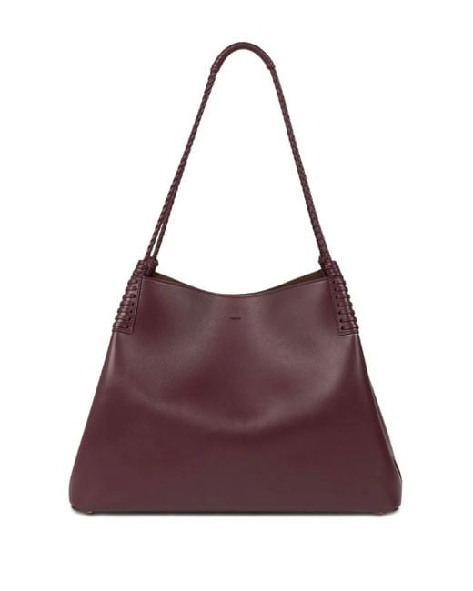 Etro Purple Large Libra Tote Bag