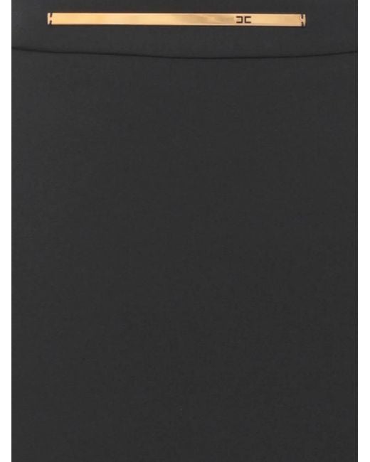Elisabetta Franchi Black Skirt