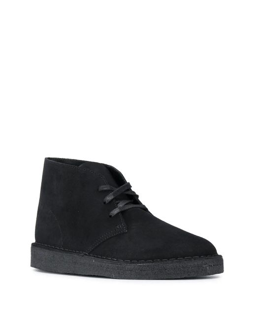 Clarks Black Desert Ankle Boots for men