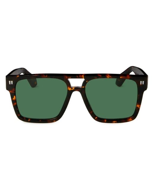 Off-White c/o Virgil Abloh Green Springfield Sunglasses