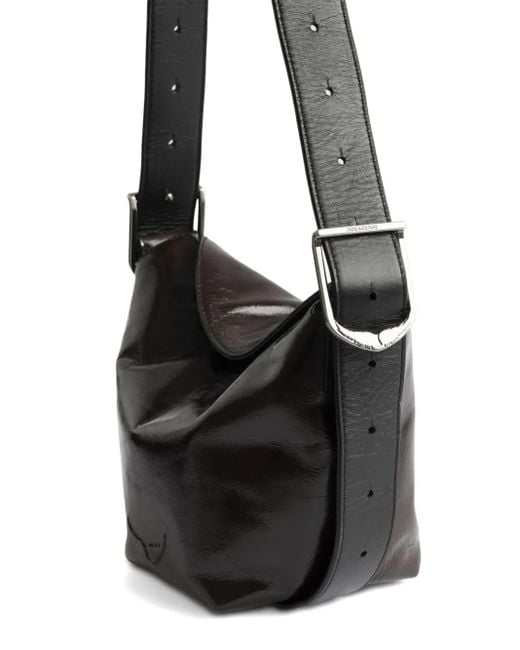 Zadig & Voltaire Black Jane Patent Bag