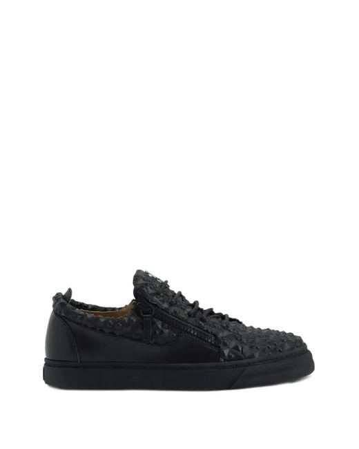 Giuseppe Zanotti The Manhattan Sneakers mit Nieten in Black für Herren