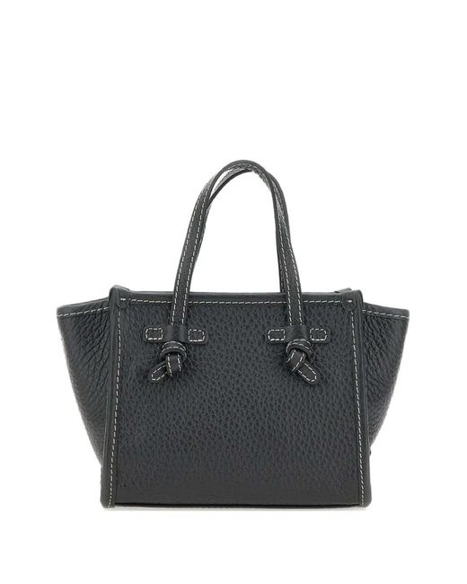 MARCELLA CLUB Black Miss Marcela Leather Mini Bag