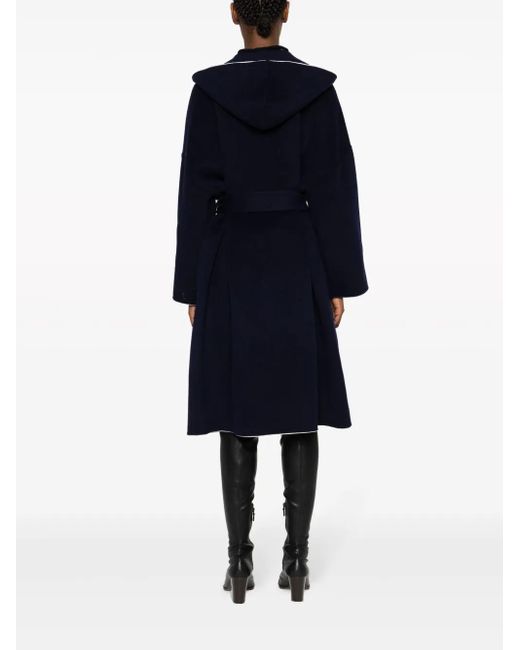 Philosophy Di Lorenzo Serafini Blue Mantel Mit Kapuze