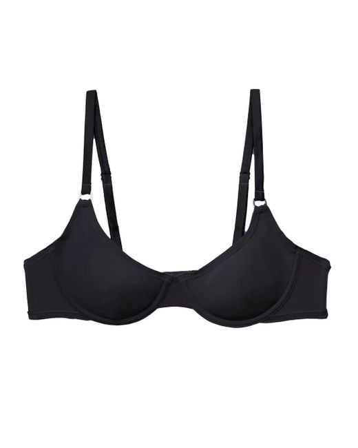 Fleur du Mal Black Le Stretch Bra