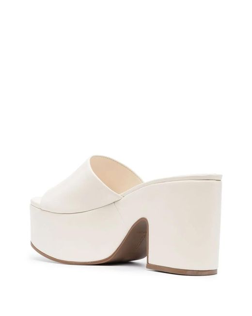 Larroude Natural 100Mm Miso Sandals