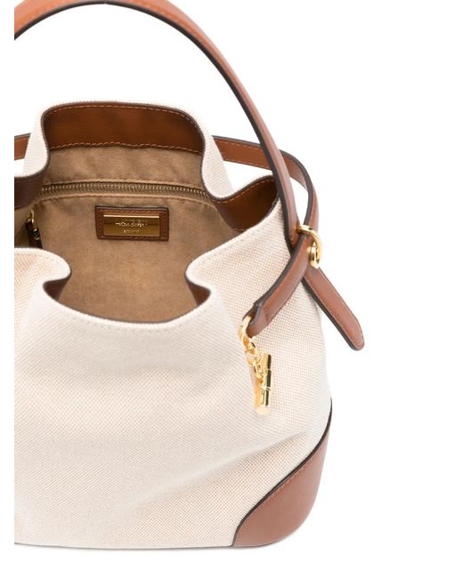Ralph Lauren Natural "Blke" Medium Boucket Bag