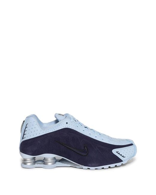 Nike Blue Baskets Shox R4